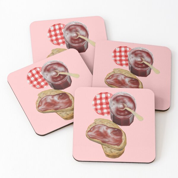 Item preview, Toast with berry jam designed and sold by Agapeart111.