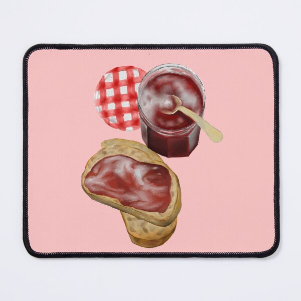 Item preview, Toast with berry jam designed and sold by Agapeart111.