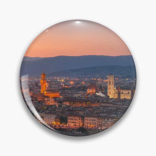 Item preview, Florence skyline, sunset view from Piazzale Michelangelo. Italy designed and sold by Stefano Orazzini.