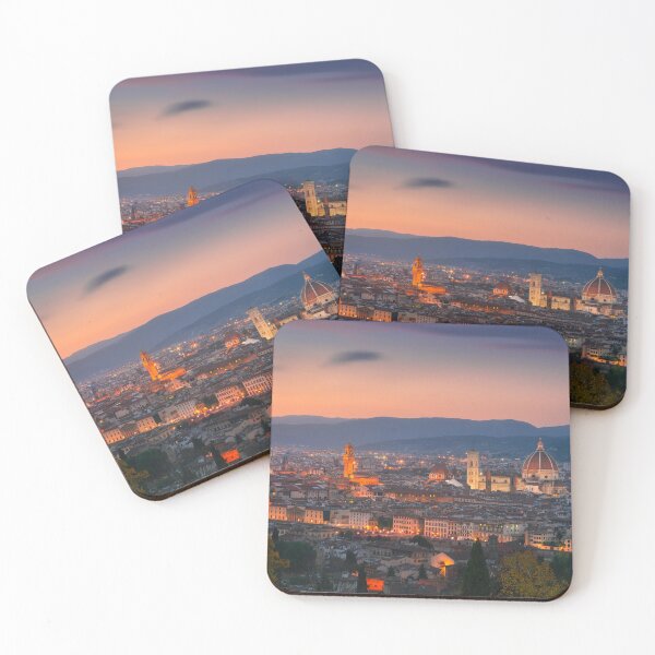 Item preview, Florence skyline, sunset view from Piazzale Michelangelo. Italy designed and sold by Stefano Orazzini.