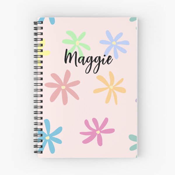 Item preview,  Maggie Name with Flower Design Pink designed and sold by ClearAndHappy.