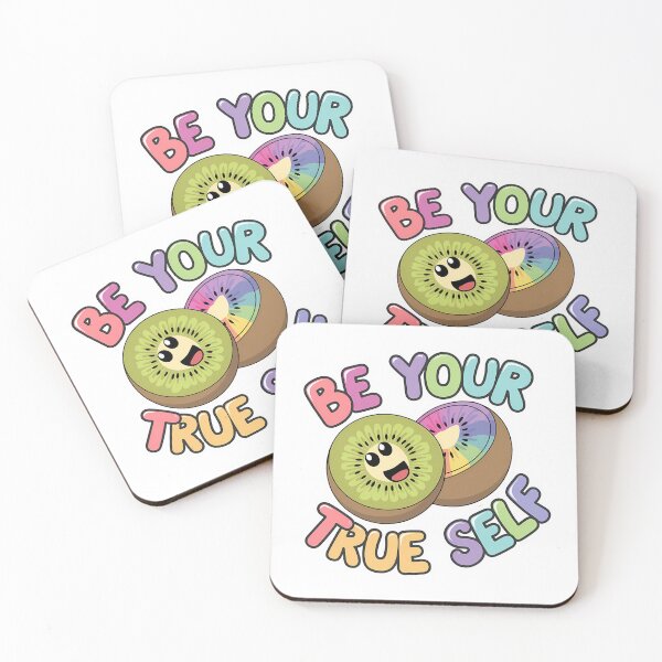 Item preview, Be Your True Self: Rainbow Kiwi Fruit Pride designed and sold by EclipseArtworks.