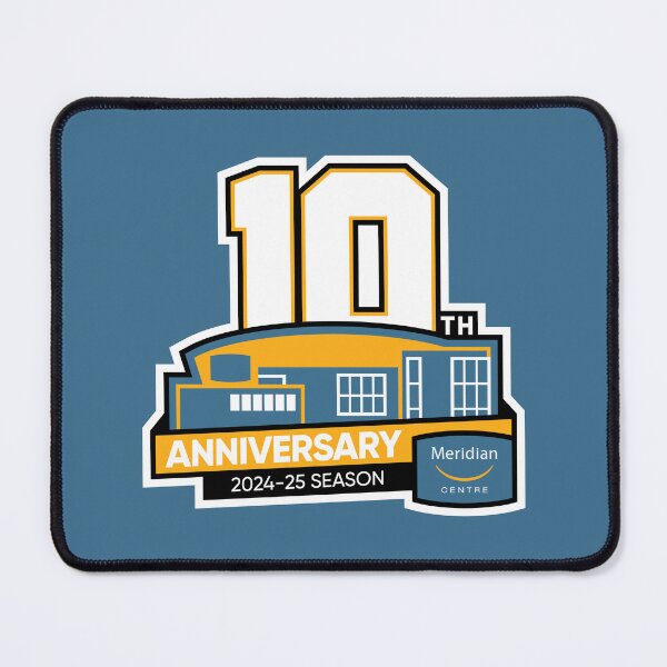 Item preview, Meridian Centre - 10th Anniversary Logo designed and sold by liffegraphics.