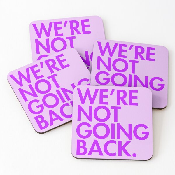 Item preview, WE'RE NOT GOING BACK - Kamala Harris - violet 2.0 designed and sold by Thelittlelord.