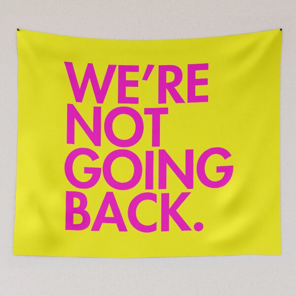 Item preview, WE'RE NOT GOING BACK - Kamala Harris - hot pink 2.0 designed and sold by Thelittlelord.