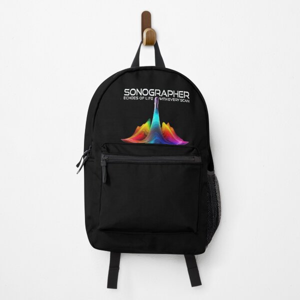 Item preview, Sonographer-Colorful Ultrasound Waves-Ultrasound Technician-Healthcare designed and sold by artcolory.