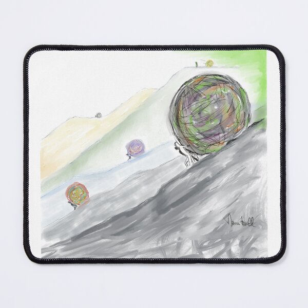 Item preview, Land of Sisyphus designed and sold by AskNormArt.