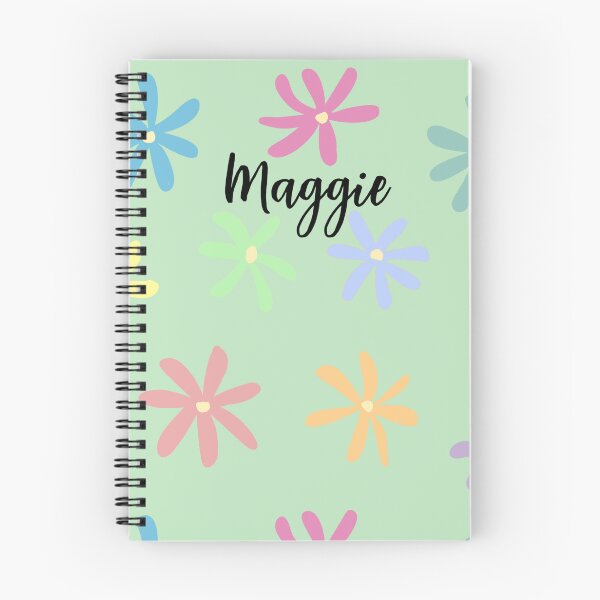 Item preview, Maggie Name with Flower Design Green designed and sold by ClearAndHappy.