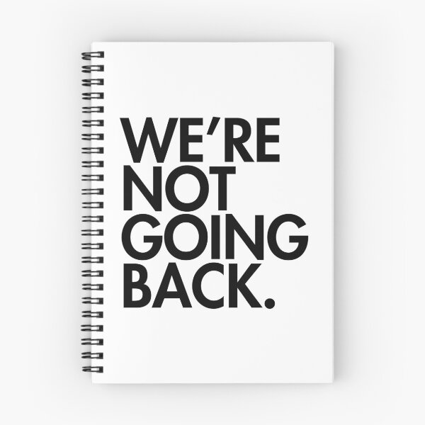 Item preview, WE'RE NOT GOING BACK - Kamala Harris - black font 2.0 designed and sold by Thelittlelord.