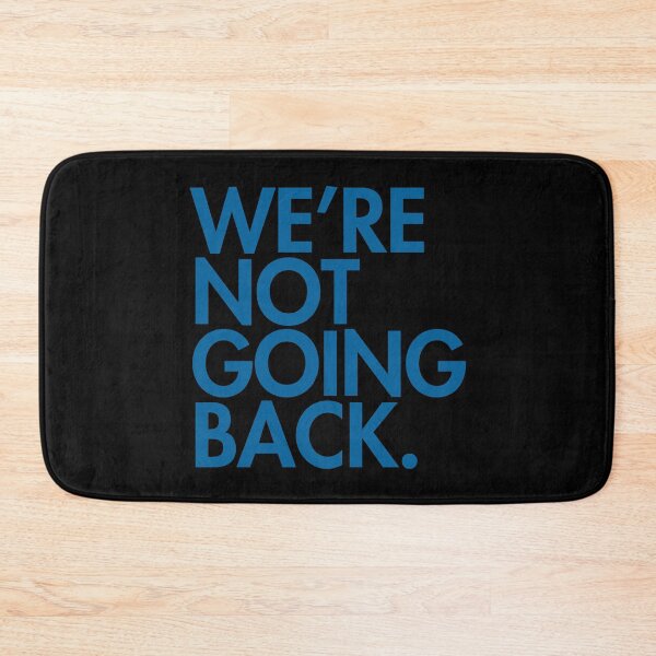 Item preview, WE'RE NOT GOING BACK - Kamala Harris - teal blue designed and sold by Thelittlelord.