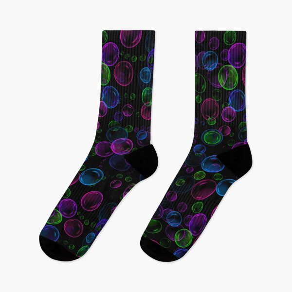 Item preview, Neon Bubble Pattern designed and sold by Miscelenious.
