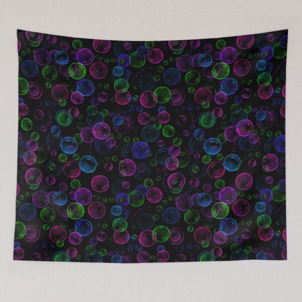 Item preview, Neon Bubble Pattern designed and sold by Miscelenious.