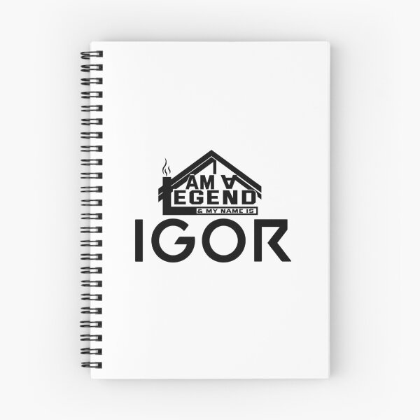 Item preview, I am a Legend & My Name Is Igor ( I am Legendary ) designed and sold by koreatvtea.