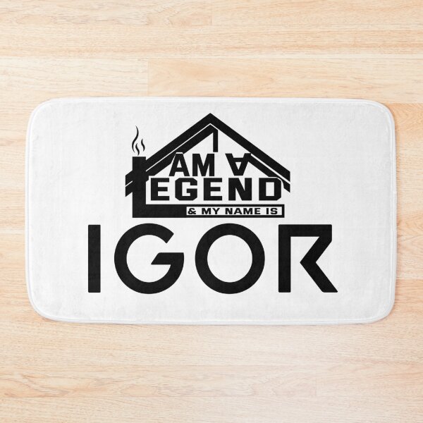 Item preview, I am a Legend & My Name Is Igor ( I am Legendary ) designed and sold by koreatvtea.