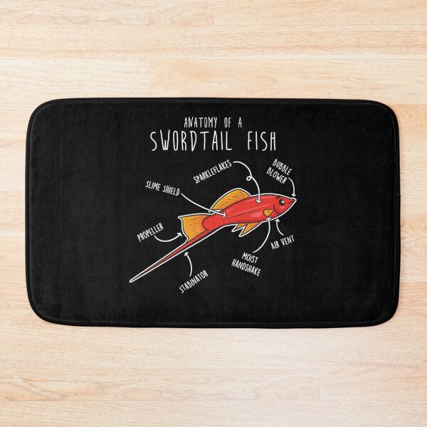Item preview, Swordtail Fish Anatomy designed and sold by Clara Hollins.