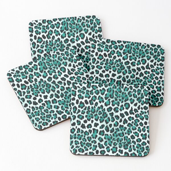 Item preview, Teal Green Leopard Print designed and sold by SeaStarAlex.