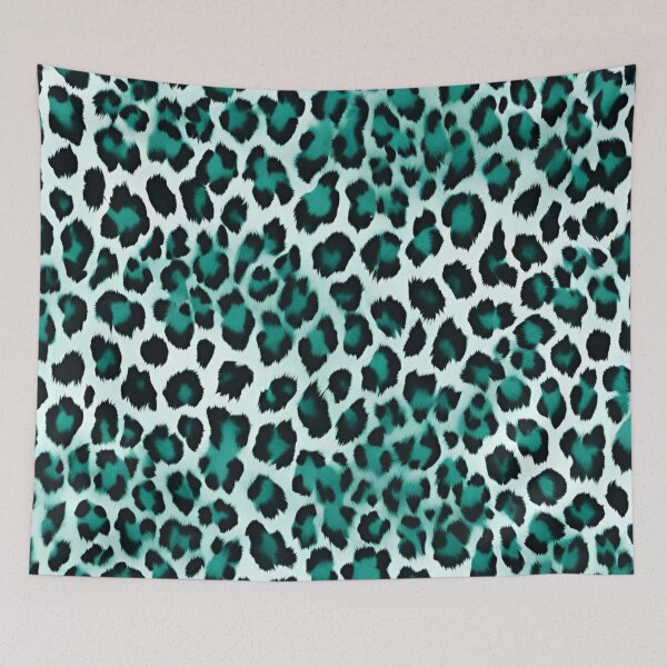 Item preview, Teal Green Leopard Print designed and sold by SeaStarAlex.