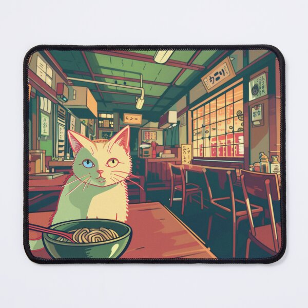 Item preview, Who Said Cat Can't Eat Ramen designed and sold by funcontour.