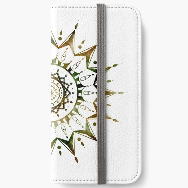 Eco vs. Ego - Mandala iPhone Wallet