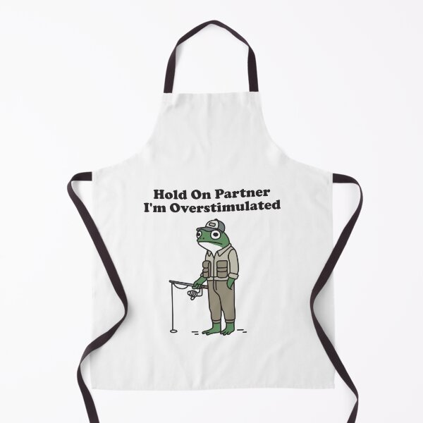 Item preview, Hold On Partner I'm Overstimulated designed and sold by NQArtist.