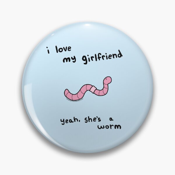 Item preview, worm girlfriend designed and sold by blandflavored.