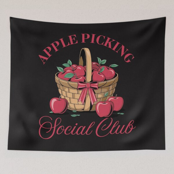 Item preview, Apple Picking Social Club: Autumn Harvest Fun Gathering designed and sold by elynne9.