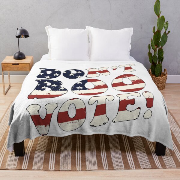 Item preview, Don't Boo Vote USA Flag Election 2024 designed and sold by HauntandStick99.