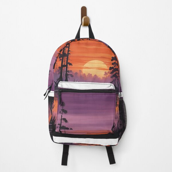 Item preview, Swamp at sunset designed and sold by NicMacTees.