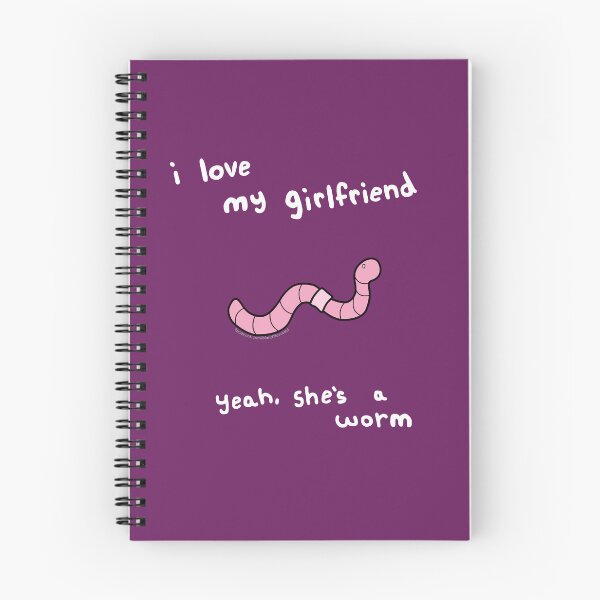 Item preview, worm girlfriend (for dark colors) designed and sold by blandflavored.