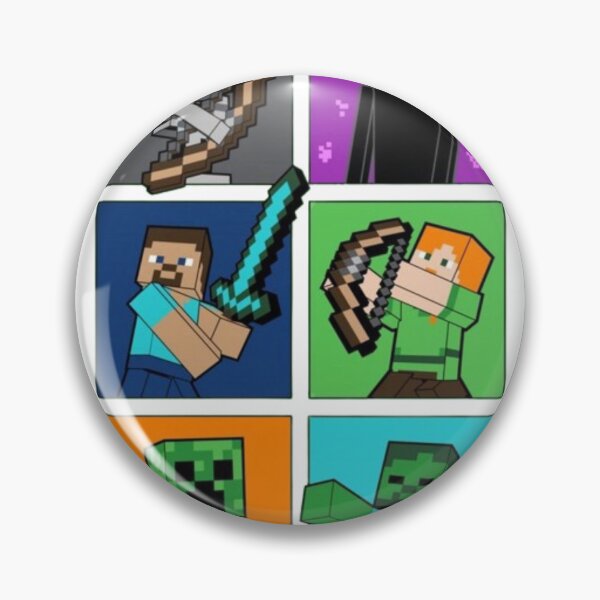 Artikel-Vorschau von Minecraft Steve Alex Enderman Skeleton Creeper und Zombie, designt und verkauft von GuialStore.