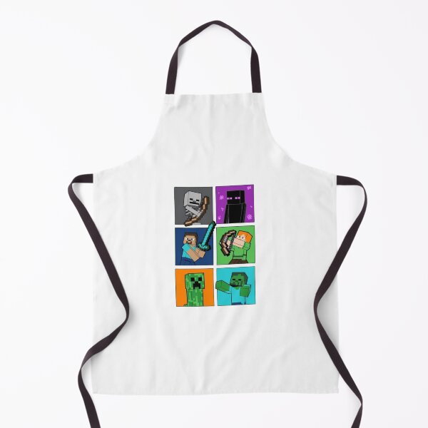 Item preview, Minecraft Steve Alex Enderman Skeleton Creeper And Zombie designed and sold by GuialStore.