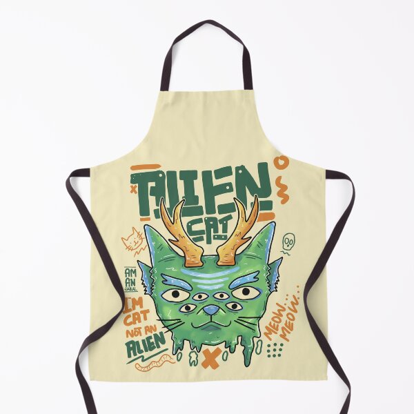 Item preview, Alien cat designed and sold by amanjabal.