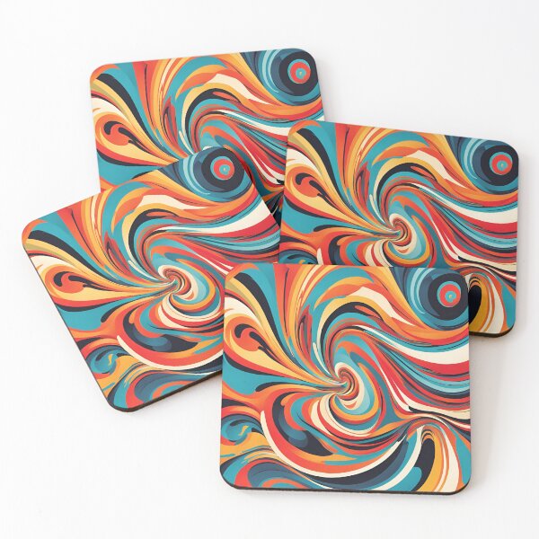 Item preview, Retro wave pattern designed and sold by NicMacTees.