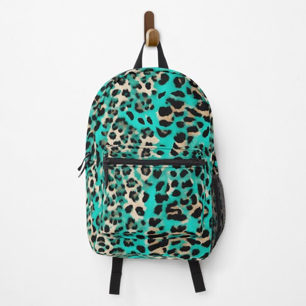 Item preview, Turquoise Teal Blue Leopard Print designed and sold by SeaStarAlex.