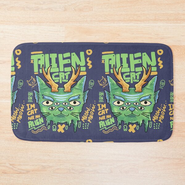 Item preview, Alien cat designed and sold by amanjabal.