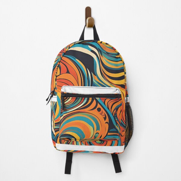 Item preview, Retro swirl pattern designed and sold by NicMacTees.