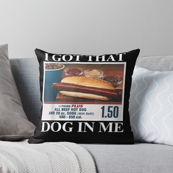 Item preview, I Got That Dog In Me funny retro vintage sports meme hotdog T-Shirt designed and sold by animal-x1.