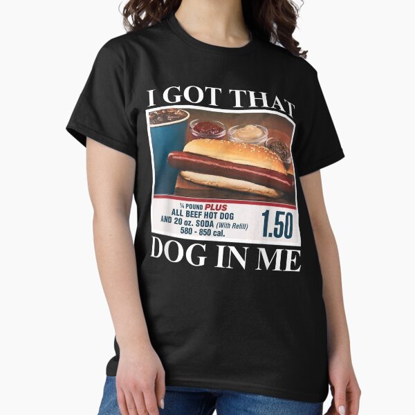 Aperçu de l'œuvre T-shirt rétro vintage avec un hot-dog et un mème sportif drôle créée et vendue par animal-x1.