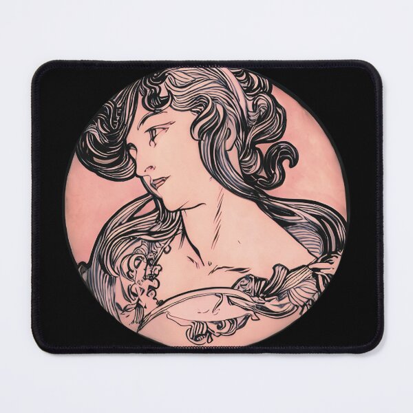 Item preview, Mucha 4 designed and sold by DeRigueur Mortis.