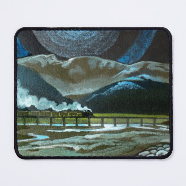 Item preview, Night Passage - WW480 Steam Train designed and sold by Patricia Howitt.