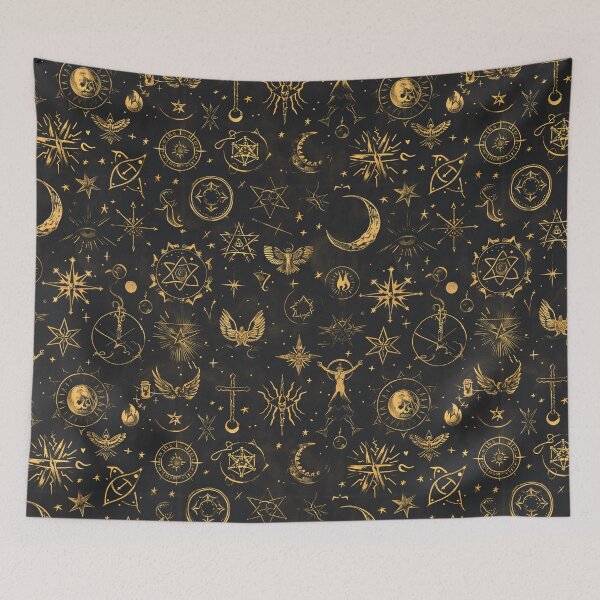 Item preview, Celestial Alchemy: Symbols of the Mystical Night designed and sold by Skolyak.