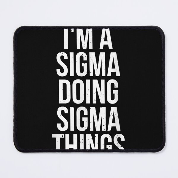 Item preview, I'm A Sigma Doing Sigma Things Funny Sigma Male Lonely Wolf T-Shirt designed and sold by animal-x1.
