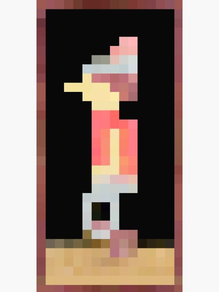 Thumbnail 3 von 3, Kunstdruck, Minecraft Rahmen Einrad Junge designt und verkauft von GuialStore.
