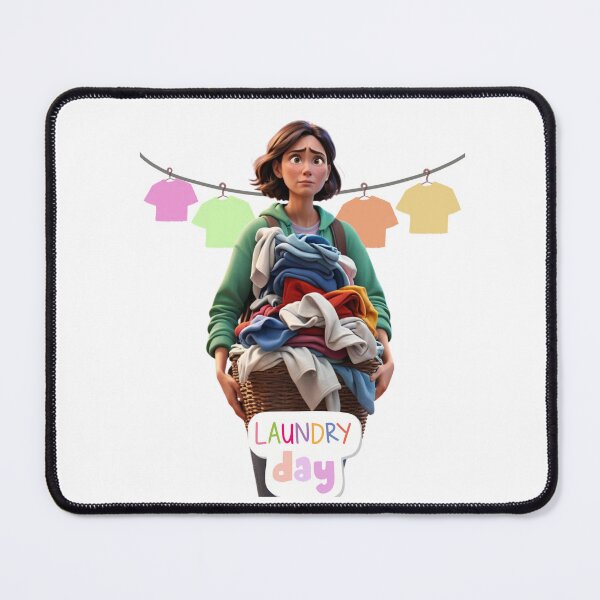 Item preview, It's Laundry Day! designed and sold by Ink And Inspire.