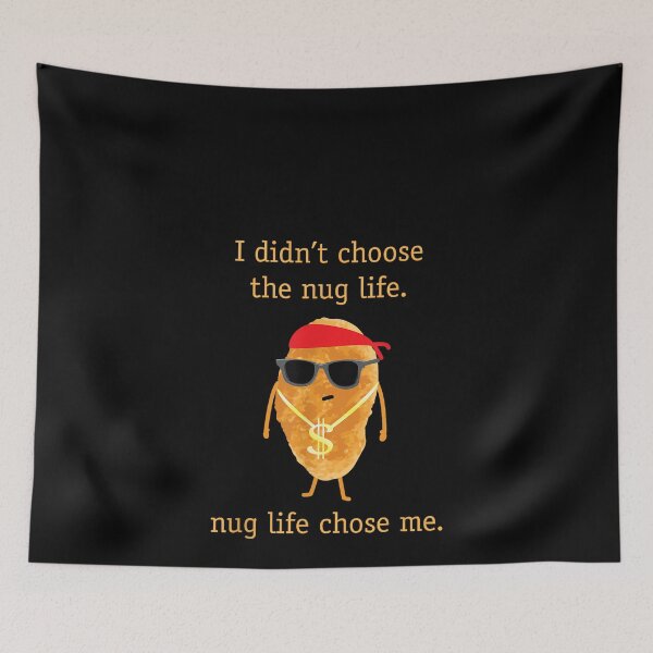 Item preview, Funny Nugget Shirt, Nug Life, Chicken Nugget Tshirt T-Shirt designed and sold by animal-x1.