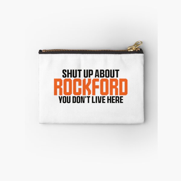 Artikelvorschau, Halt den Mund über Rockford-Kleidung und Großdruck entworfen und verkauft von ItzSoapy.