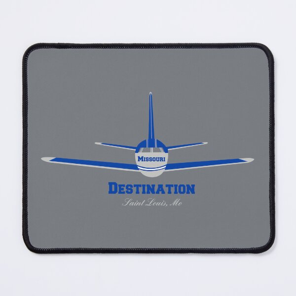 Item preview, Destination Saint Louis Missouri MO Airplane Airport Logo designed and sold by Lartheviking.