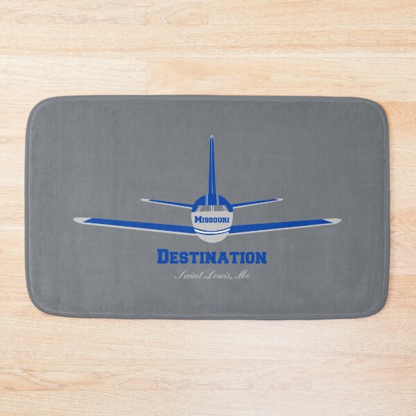 Item preview, Destination Saint Louis Missouri MO Airplane Airport Logo  designed and sold by Lartheviking.