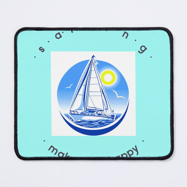 Item preview, Sailing makes me happy sailboat designed and sold by GinnyGi.