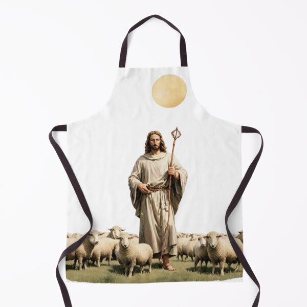 Item preview, Jesus as The Good Shepherd: Symbol of Divine Guidance and Protection designed and sold by rajasekhark.